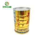 Milk Powder Tin Can for 900g 500g Powder Packaging with Plastic Lids